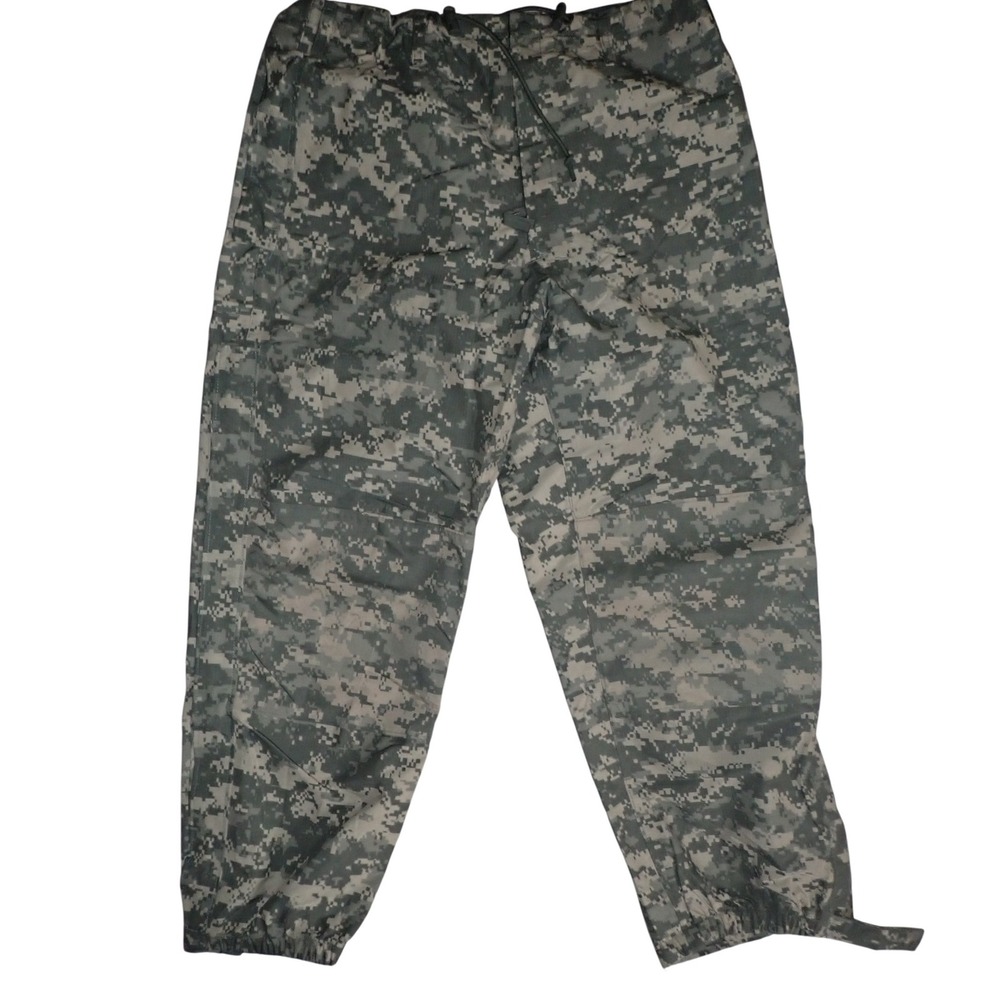Military Mens M Digital Camo Extreme Cold Wet Gore-Tex Gen III ECWCS Trousers‎